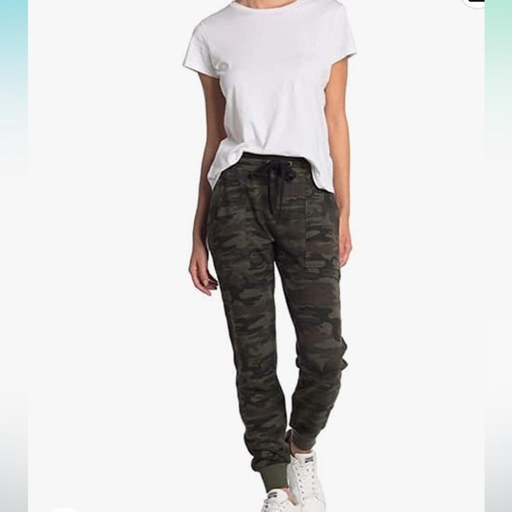 NWT Sanctuary Drawstring Terry Camo Jogger Pants- XL, XXL